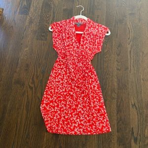 French connection waist tie dress